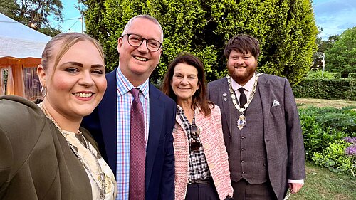 Andy and Jade with other Liberal Demorats