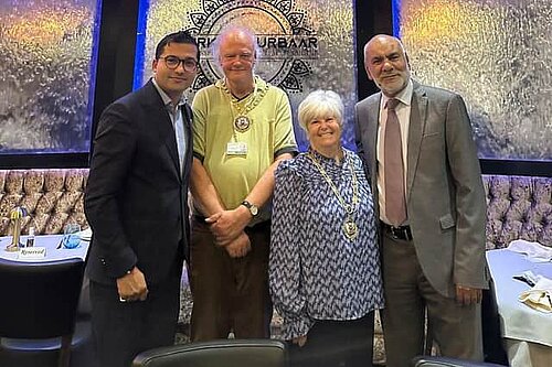 The curry night for the Mayor's charities held in October at Gurkha Durbaar.